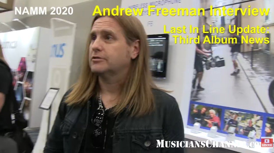Vocalist Andrew Freeman talks to MusiciansChannel.com Editor Adam St. James