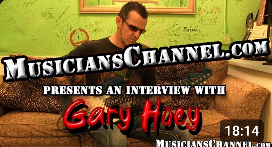 Gary Hoey Talks to MusiciansChannel.com Editor Adam St. James
