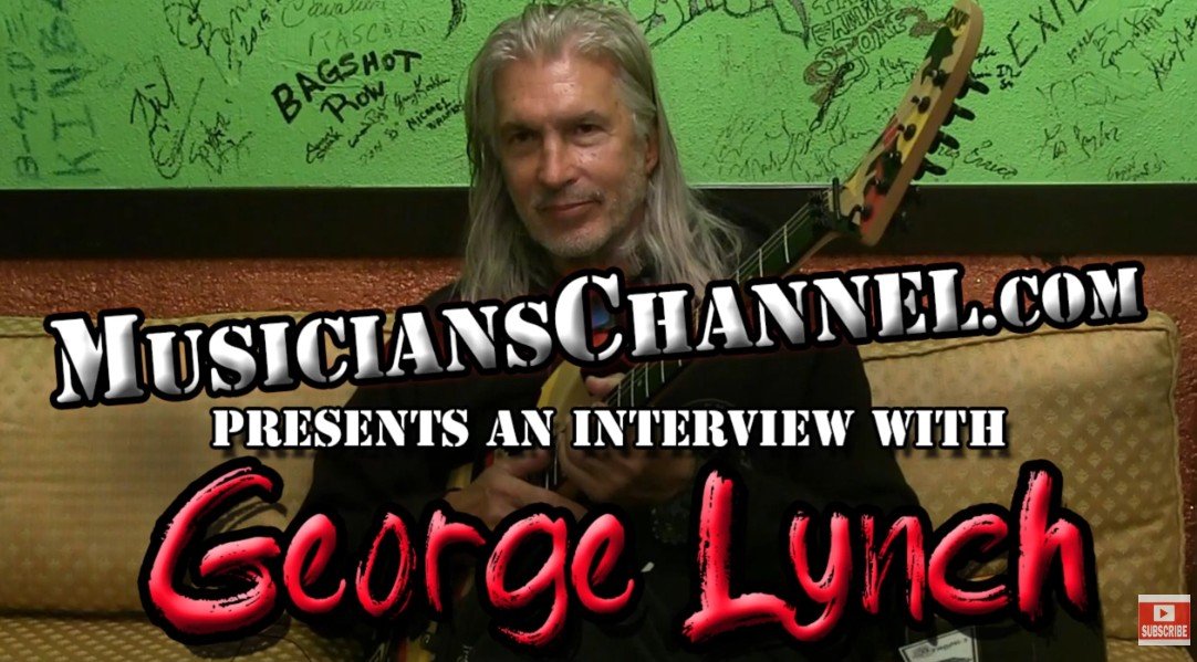 George Lynch Talks to MusiciansChannel.com Editor Adam St. James