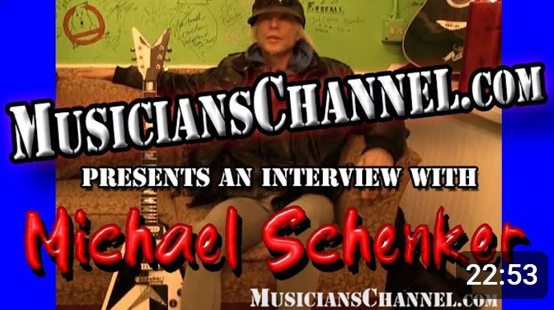 Michael Schenker talks to MusiciansChannel.com Editor Adam St. James
