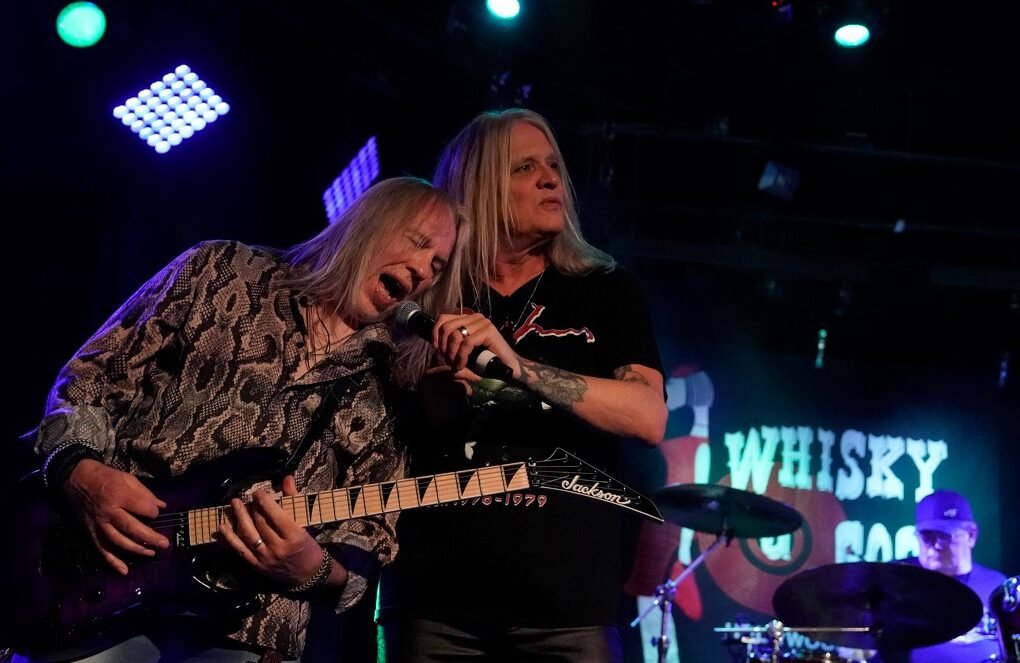 Sebastian Bach and Adam St. James