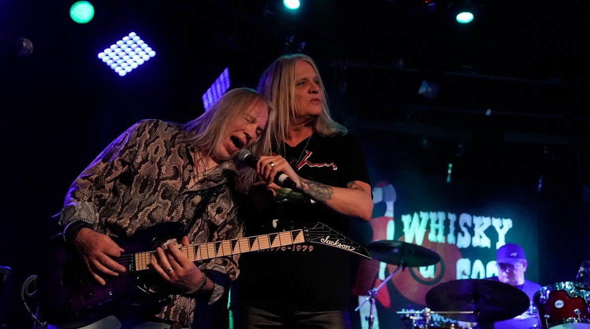 Sebastian Bach and Adam St. James