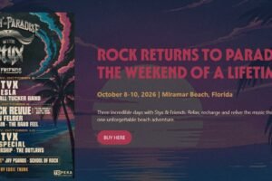 Styx Announce Rockin’ in Paradise October 2026