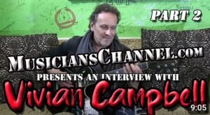 Vivian Campbell of Def Leppard and Last In Line Talks to MusiciansChannel.com Editor Adam St. James