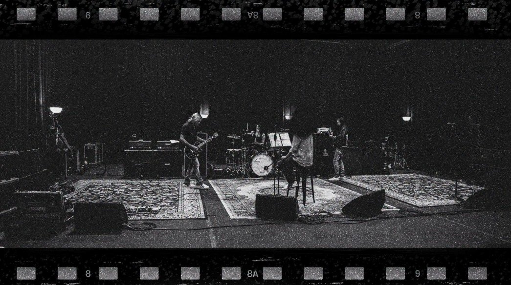 Dead Daisies featuring Doug Aldrich on guitar, rehearsing again now.